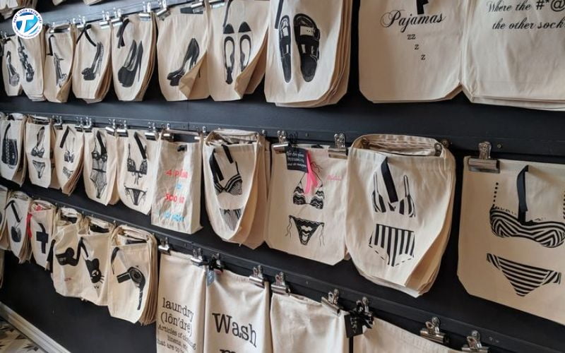 Túi vải canvas in logo có thiết kế sáng tạo và yêu cầu tính cá nhân hóa cao